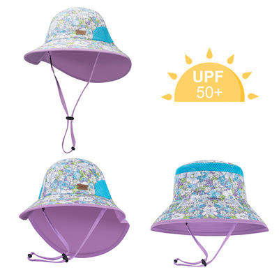 کلاه سطل مشبک قابل تنفس تابستانی UPF 50+ کودکان Sunhats ODM
