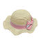 آرم سفارشی Pantone Color Wid Brim Straw کلاه زنانه کلاه ساحلی