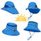 کلاه ضد آفتاب UV 50 مقاوم در برابر اشعه ماوراء بنفش UV UPF با یقه گرد 43 سانتی متر 55 سانتی متر