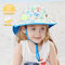 OEM ODM Summer Floral Beach Outdoor سطل کلاه با فلپ گردن