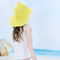کلاه آفتابی بچه گانه دخترانه سبک وزن UPF 50+ UV Flap بلند 43 سانتیمتر خشک شدن سریع
