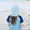 کلاه سطل کودک قابل تنظیم با لبه وسیع UV 50+ 100٪ پنبه