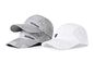 کلاه بیس بال 100٪ پلی استر تابستانی در فضای باز گاه به گاه 58 سانتی متر رنگ خاکستری قابل تنفس