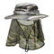 کلاه سطل 62 سانتی متری UPF 50+ محافظ اشعه ماوراء بنفش با روکش گردن
