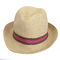 تعطیلات در فضای باز مردانه مشکی کلاه Fedora کلاه زنانه تابستان 54cm 58cm