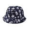 سطل فضای باز محافظ اشعه ماوراء بنفش کلاه پنبه Unisex 56cm برای تابستان