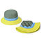 100٪ پلی استر UPF50+ کلاه ماهیگیر در فضای باز قابل تنظیم 58cm OEM ODM