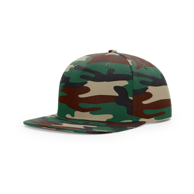 Snapback جلو سفارشی 5 پنل کلاه های فلات پیک متوسط پروفایل Snapback