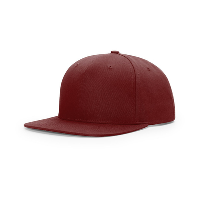 Snapback جلو سفارشی 5 پنل کلاه های فلات پیک متوسط پروفایل Snapback