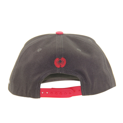 دو رنگ پنل جلویی پنبه کلاه Snapback سفارشی طراحي 5 پنل کلاه های شیک