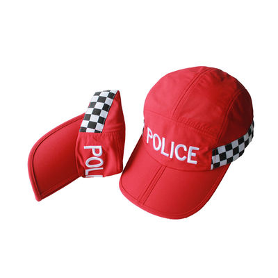 کلاه بیس بال مشکی در فضای باز مشبک پارچه ای قرمز رنگ کلاه