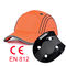 کلاه ایمنی درج ضربه گیر کلاه سفارشی آرم دوزی 56CM CE En812