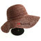 سفارشی Raffia زنان کلاه آفتابی Sun Shade Pantone Color OEM ODM