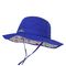 آبی 58cm UV 30+ سافاری کلاه سطل محافظ آفتاب با یقه گردن