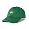 کلاه بیس بال گلدوزی قرمز سبز پچ 57cm Unisex SGS تأیید شد