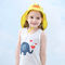 کلاه آفتابی بچه گانه دخترانه سبک وزن UPF 50+ UV Flap بلند 43 سانتیمتر خشک شدن سریع